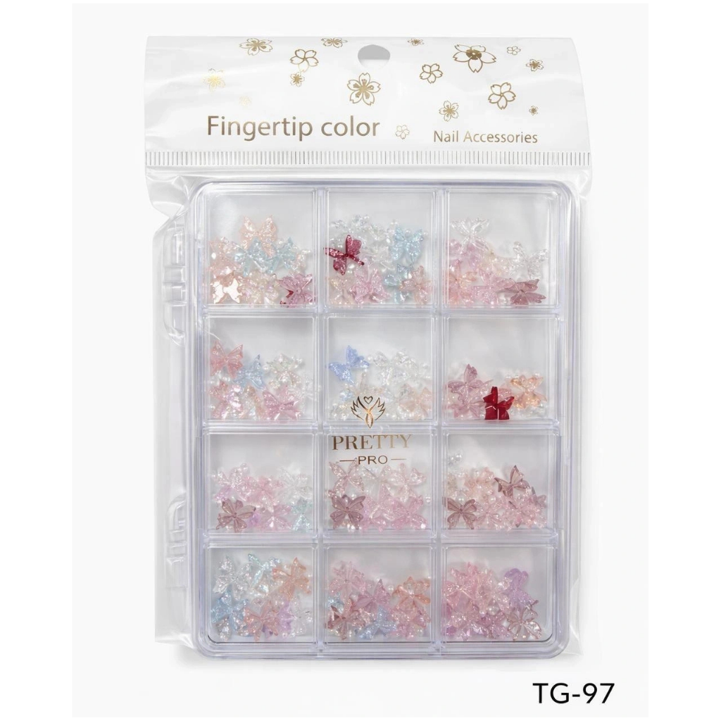 Pretty Pro Nail Aksesuar 12'li TG-97