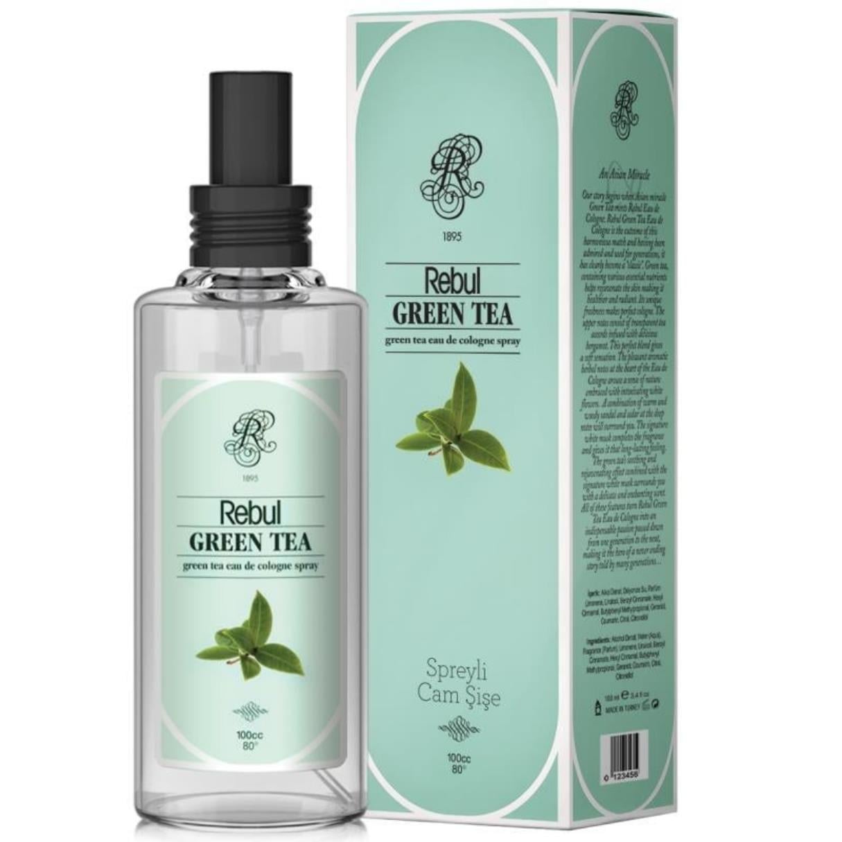 Rebul Kolonya Sprey 100Ml. Green Tea