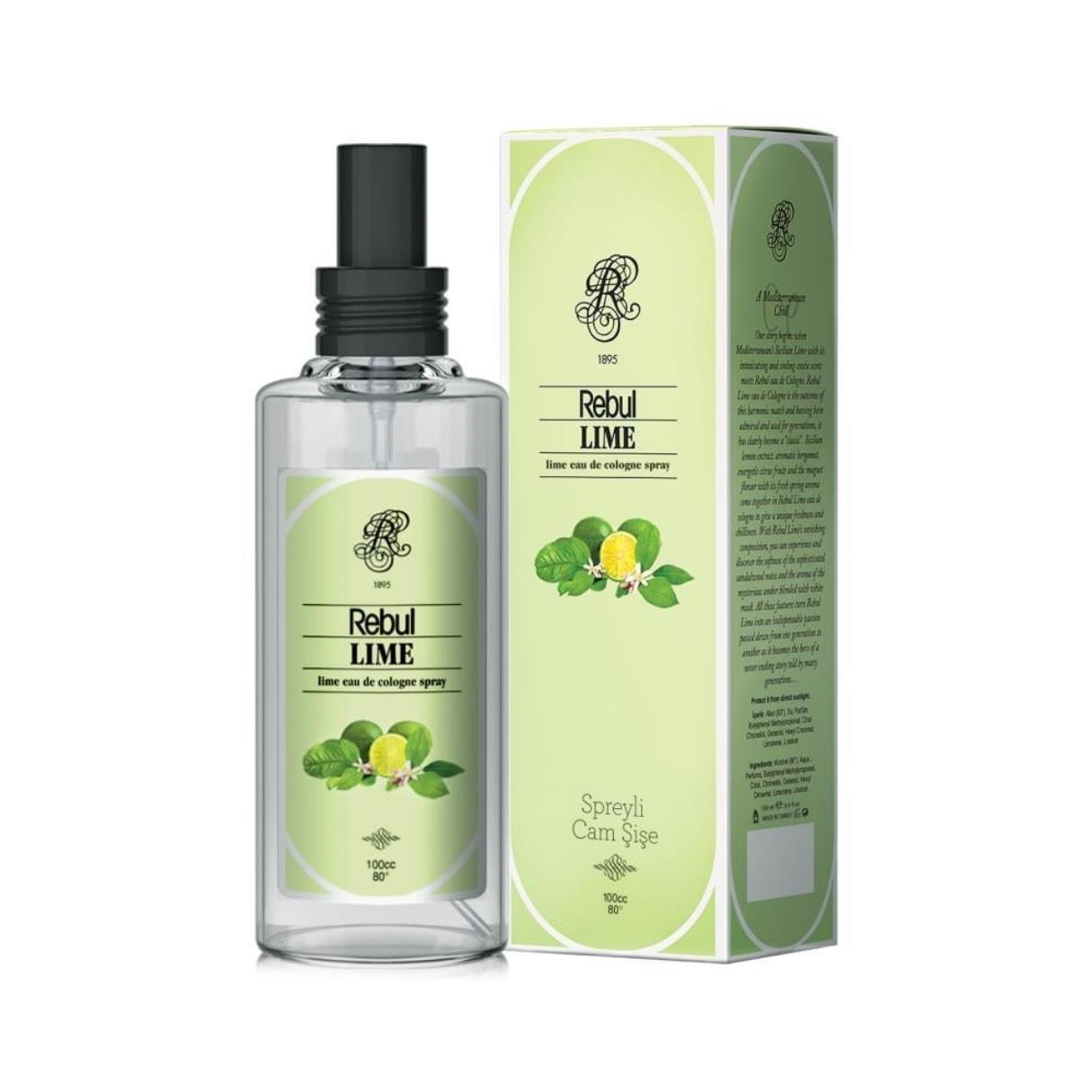 Rebul Kolonya Sprey 100Ml. Lıme