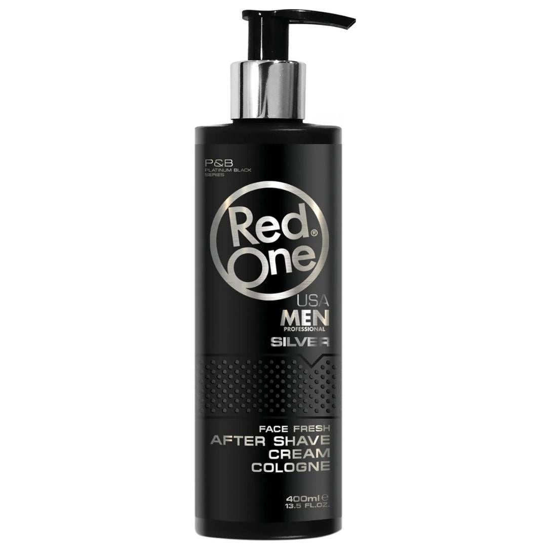 Red One Krem Kolonya 400Ml. Silver (Gümüş-Siyah)