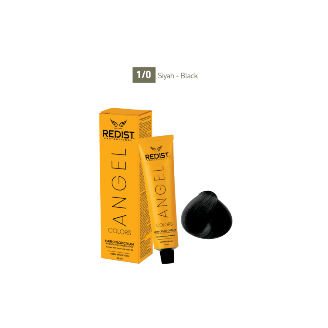 Redist Angel Saç Boyası 60ml 1-0 Siyah