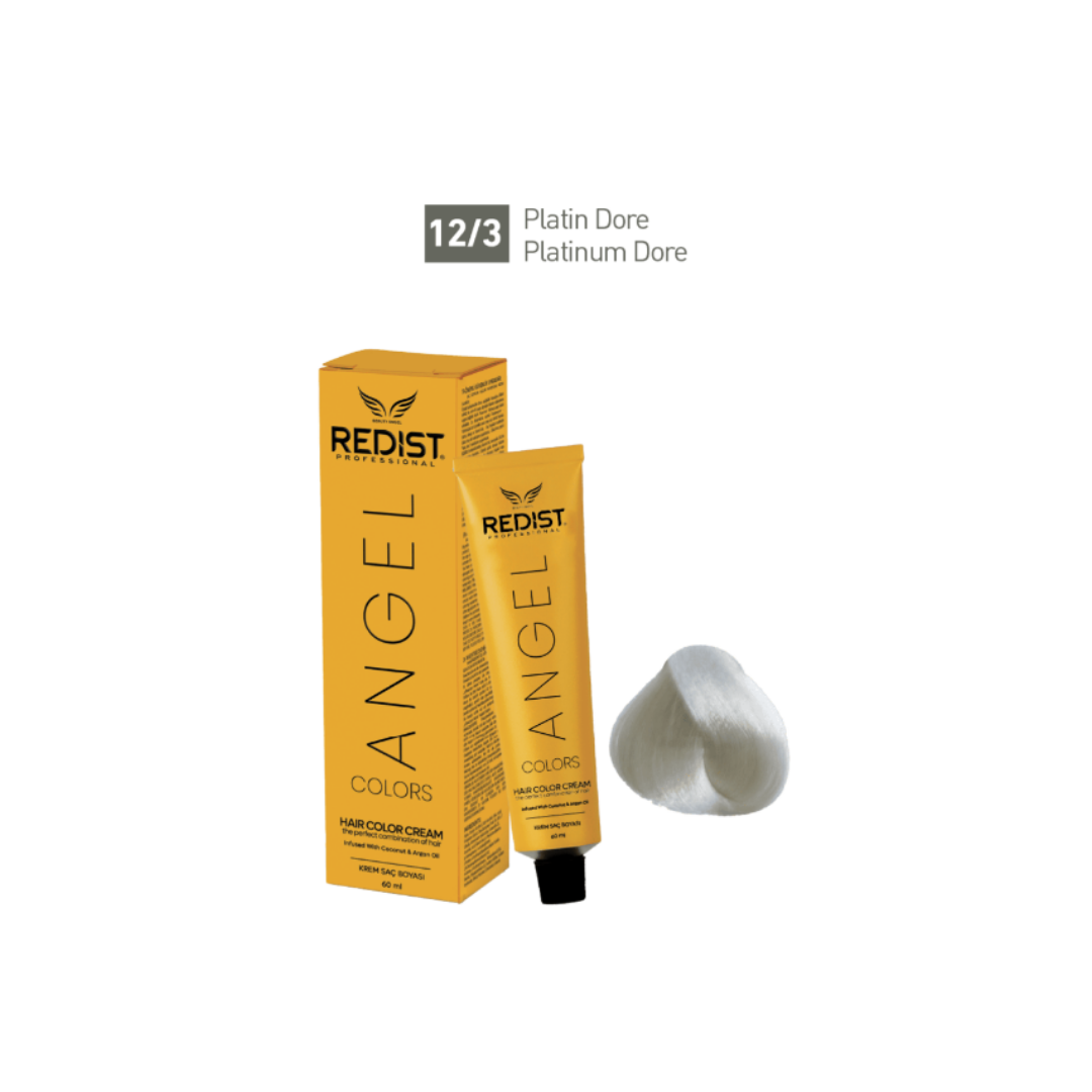 Redist Angel Saç Boyası 60ml 12-3 Platin Dore