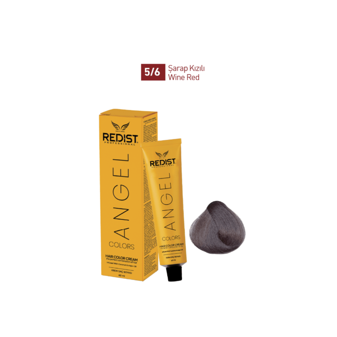 Redist Angel Saç Boyası 60ml 5-6 Şarap Kızılı