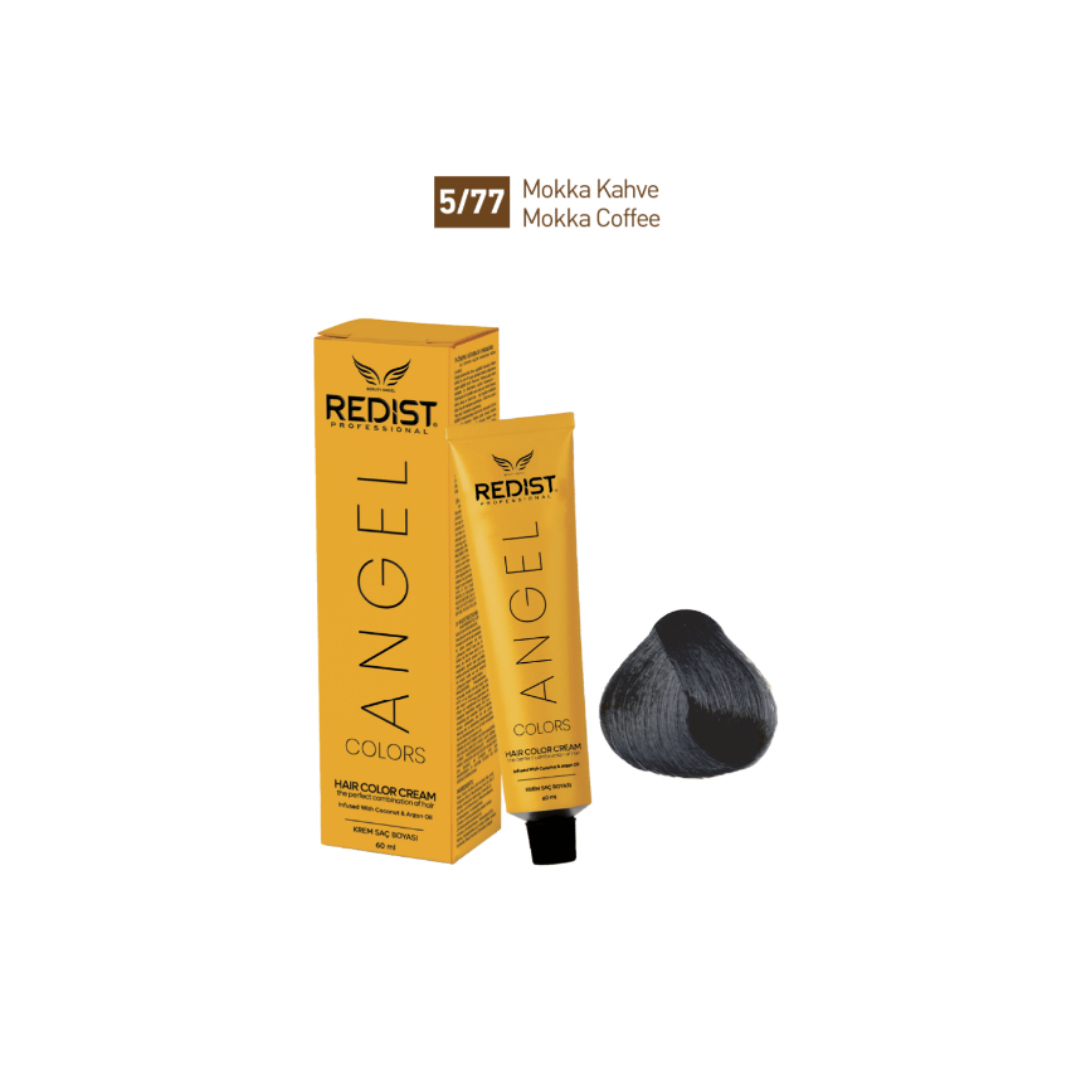Redist Angel Saç Boyası 60ml 5-77 Mokka Kahve