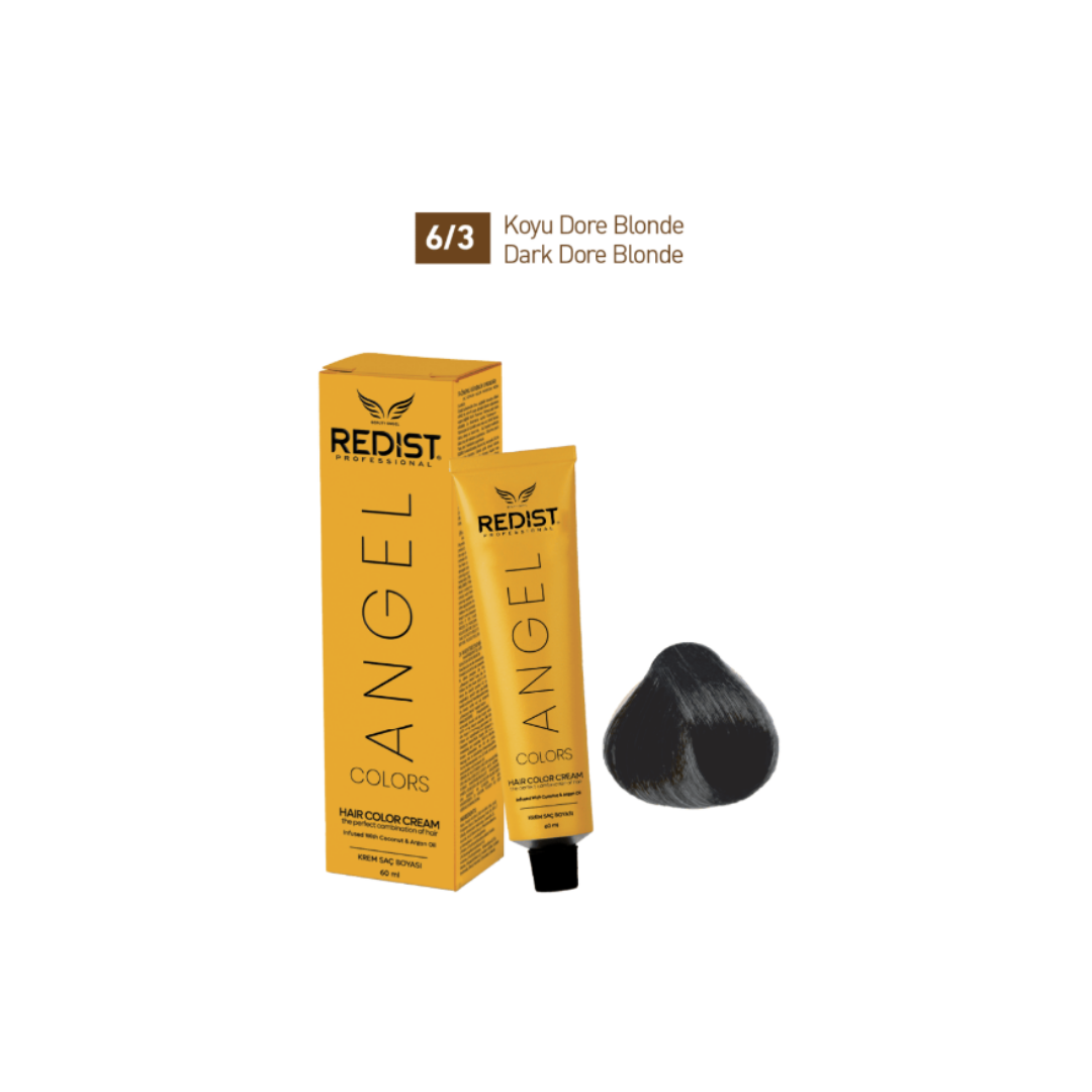 Redist Angel Saç Boyası 60ml 6-3 Koyu K. Dore