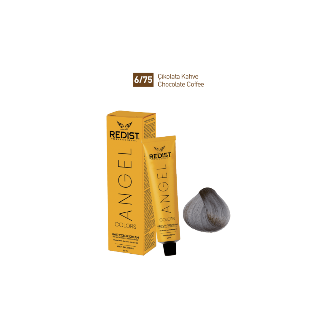 Redist Angel Saç Boyası 60ml 6-75 Çikolata Kahve