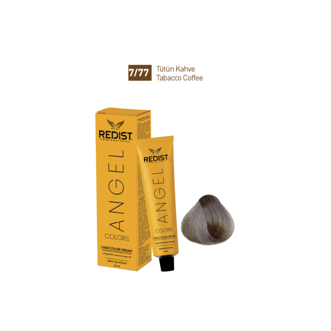 Redist Angel Saç Boyası 60ml 7-77 Tütün Kahve