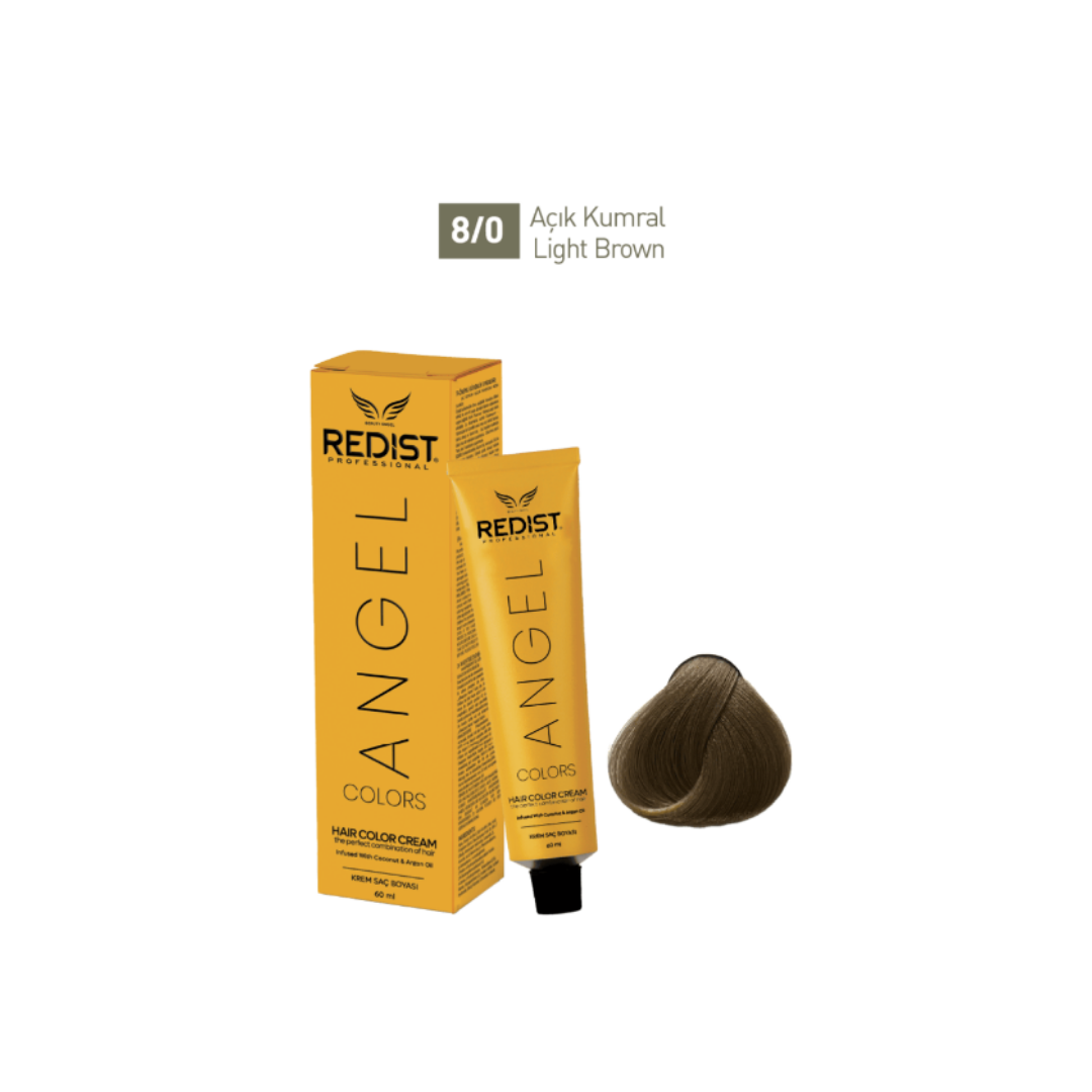Redist Angel Saç Boyası 60ml 8-0 Açık Kumral