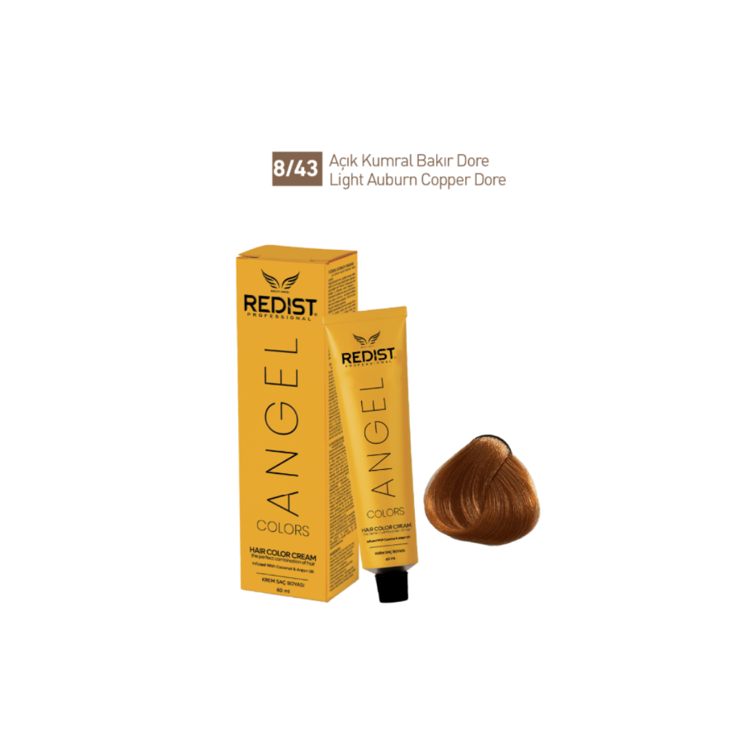 Redist Angel Saç Boyası 60ml 8-43 Açık K. B. Dore