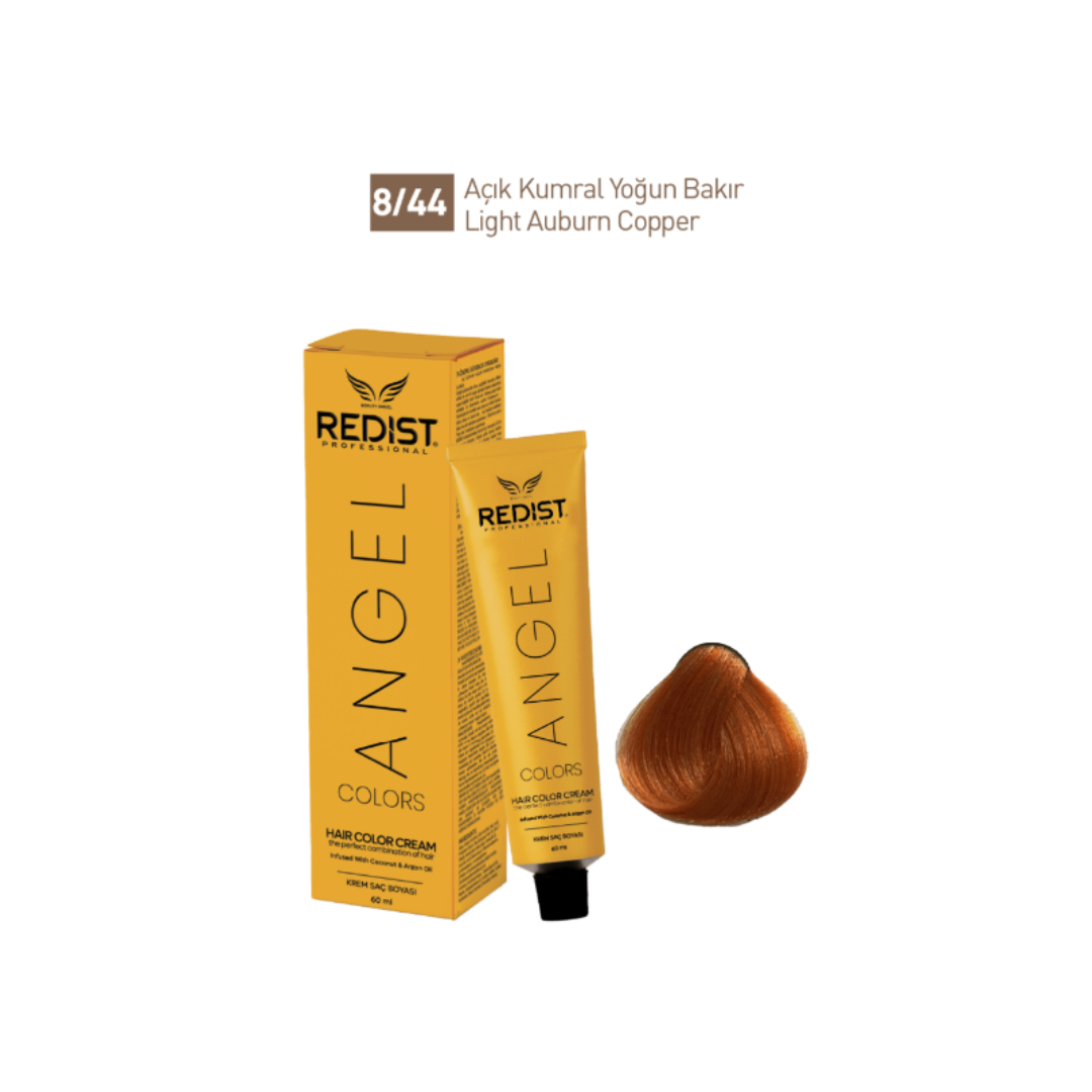 Redist Angel Saç Boyası 60ml 8-44 A.Kumral Y.Bakır