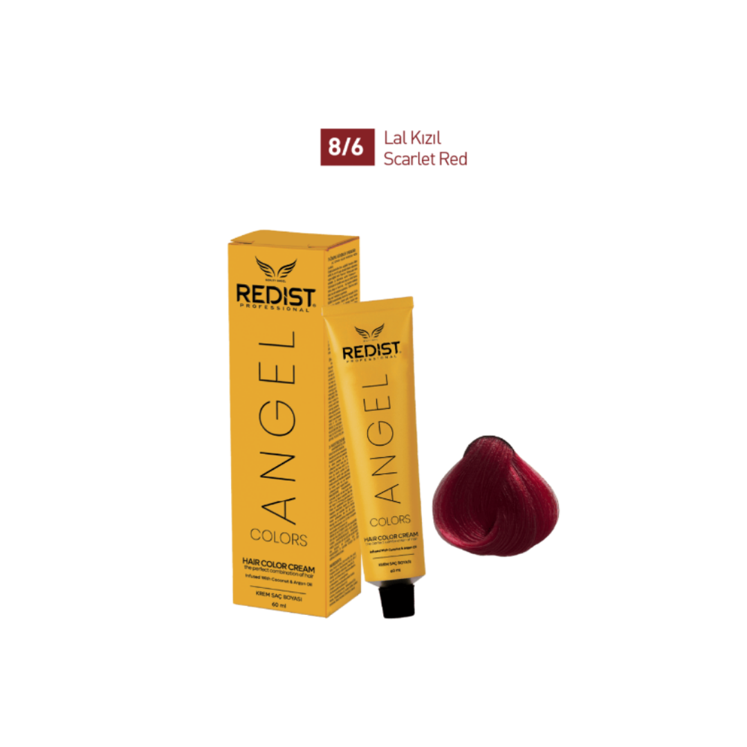 Redist Angel Saç Boyası 60ml 8-6 Lal Kızıl