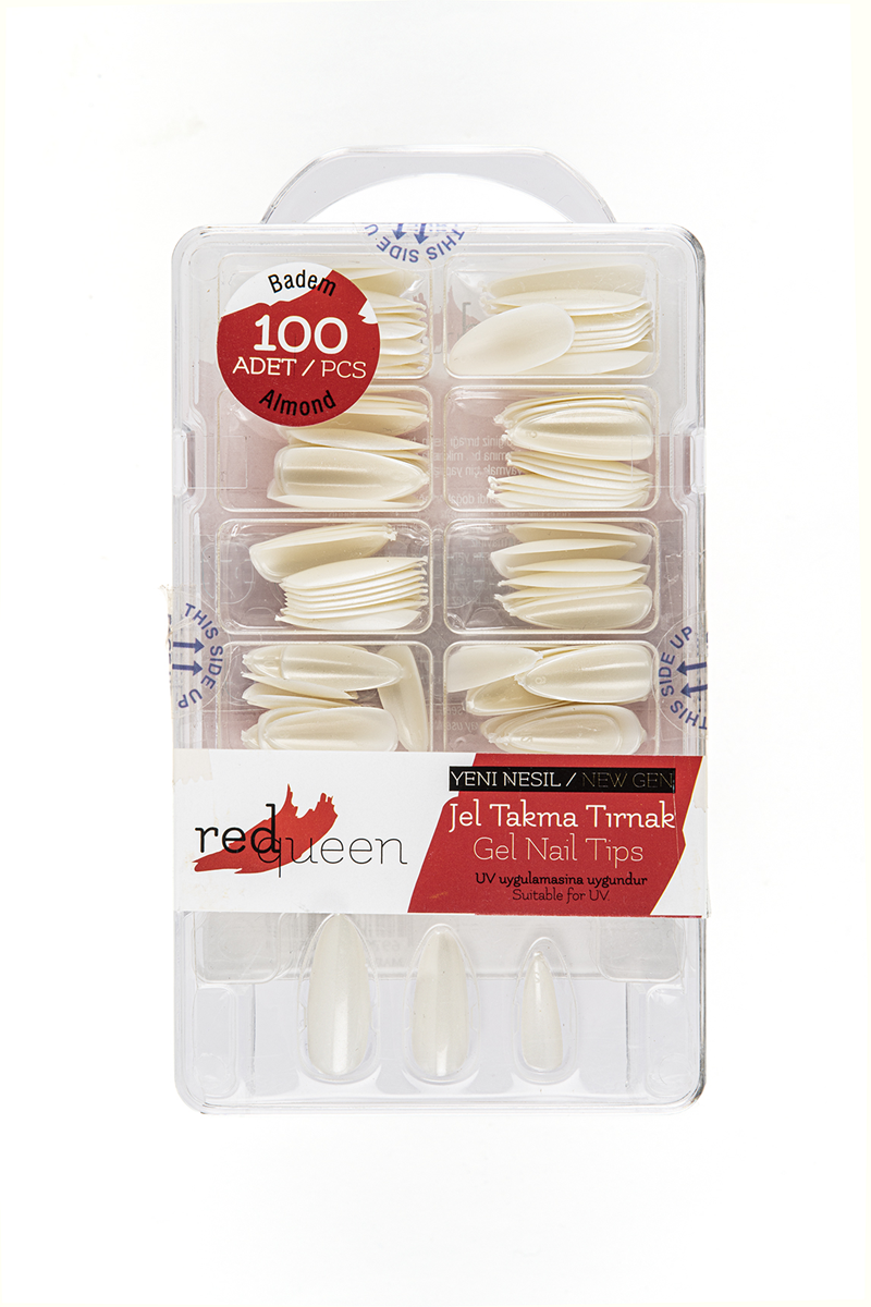 Redqueen Jel Tırnak Badem RQ-1454 Beyaz