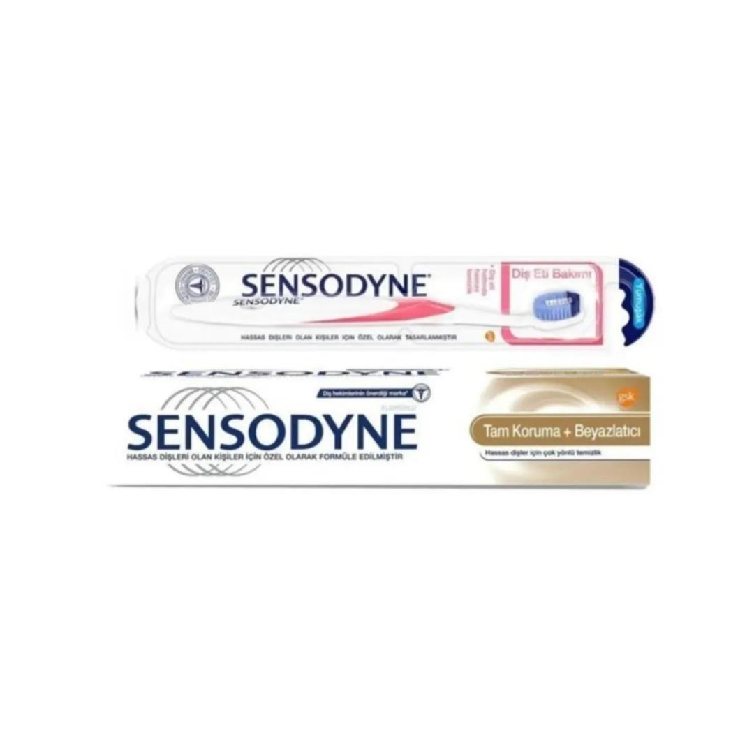 SENSODYNE TAM KORUMA 75ML FIRÇA HEDİYELİ