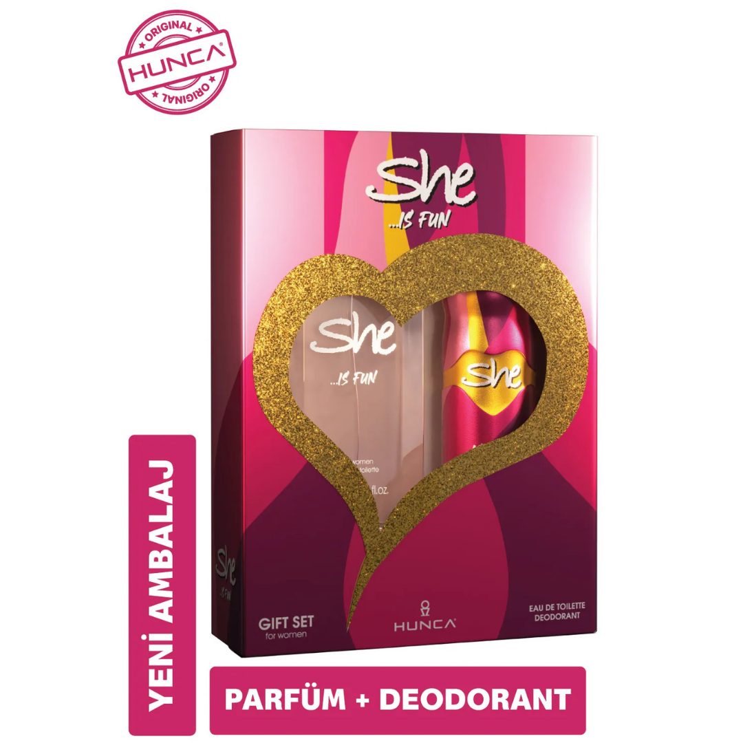 She Edt+Deo Kofre Set Fun