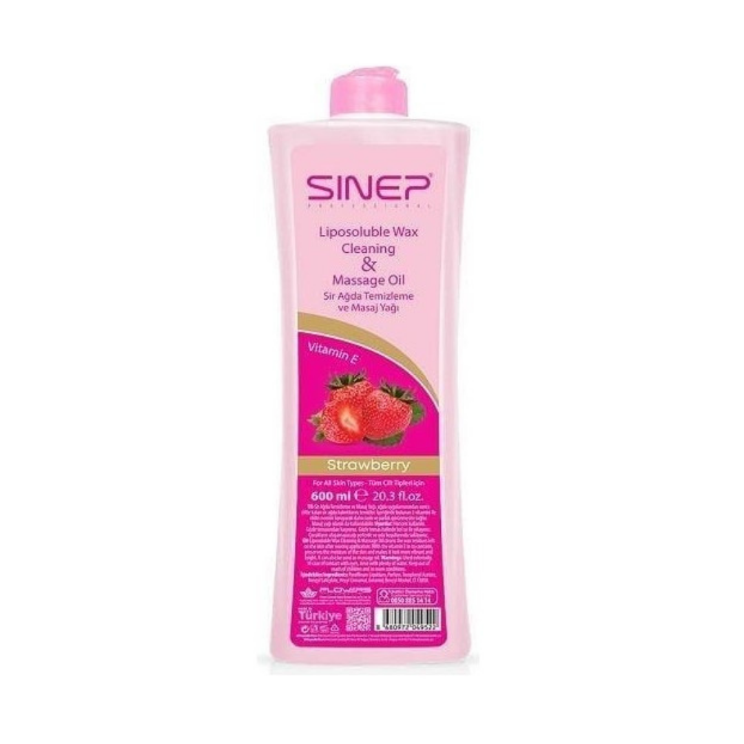 Sinep Ağda Temizleme Yağı 600ml. Çilek