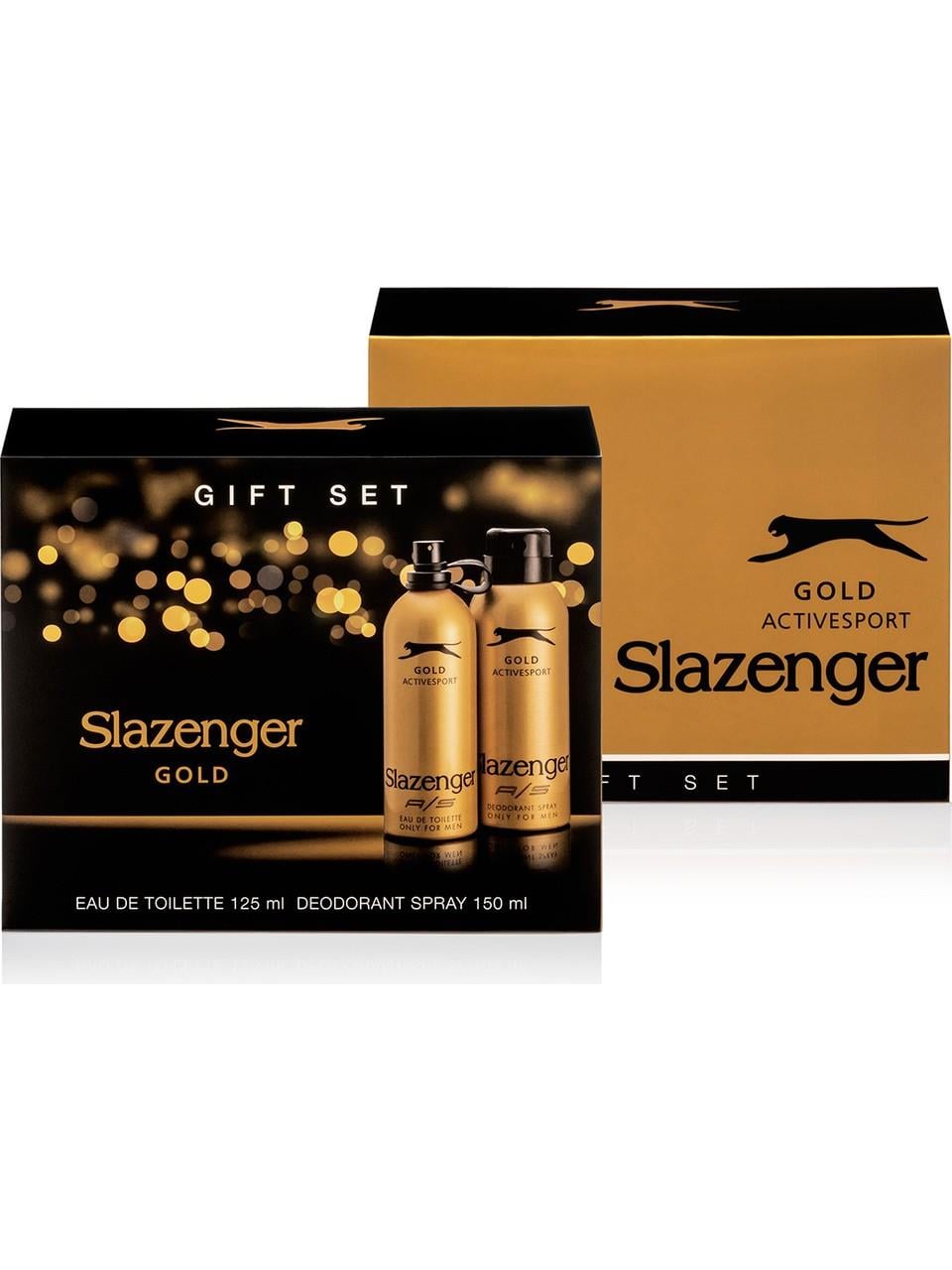 Slazanger A/S Deo+Edt Set Gold