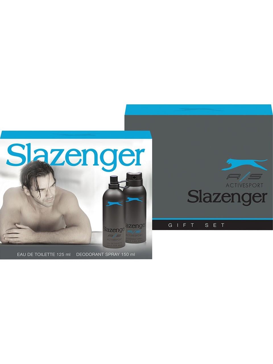Slazanger A/S Edt+Deo Set Mavi