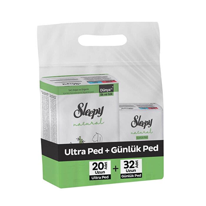 Sleepy Natural Ultra Uzun+Günlük Ped (20Pcs+32Pcs)
