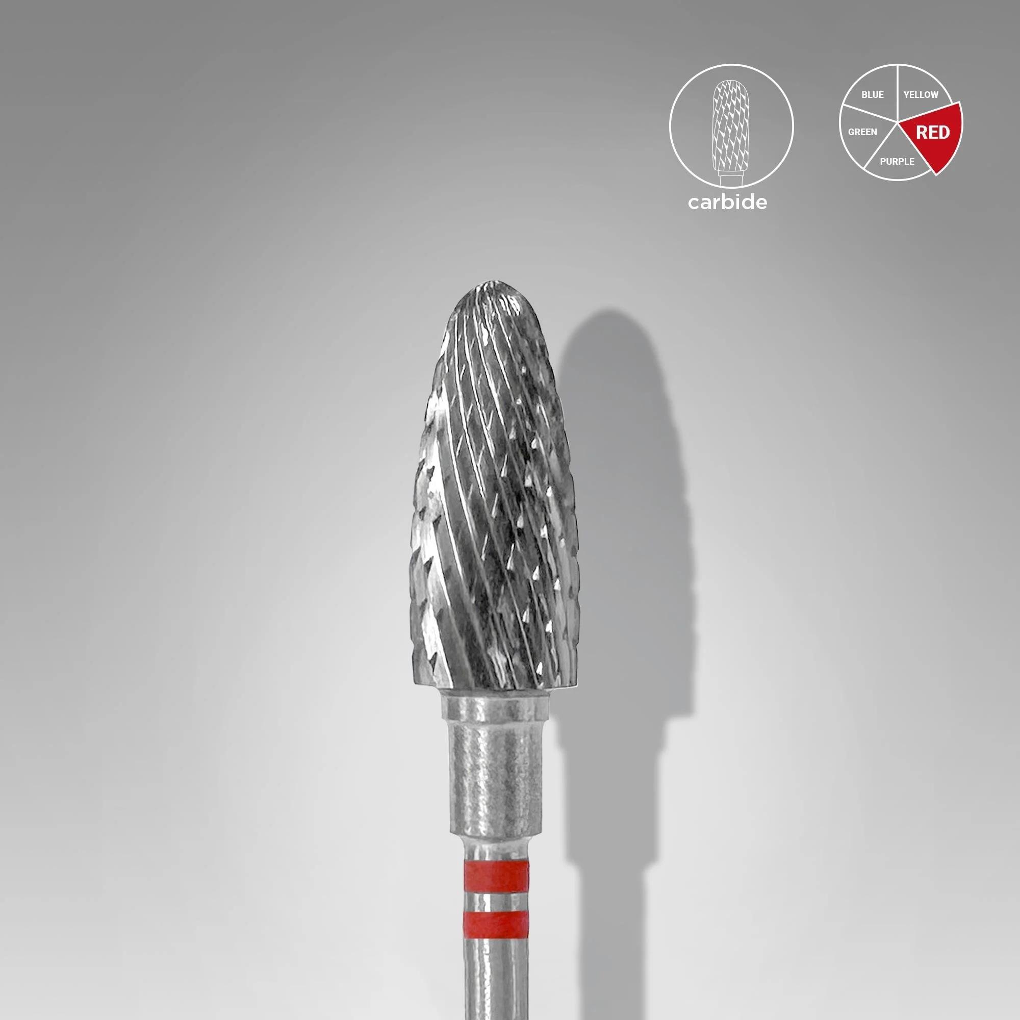 STALEKS PRO ÇELİK MISIR FREZE KIRMIZI 6,0mm/14mm