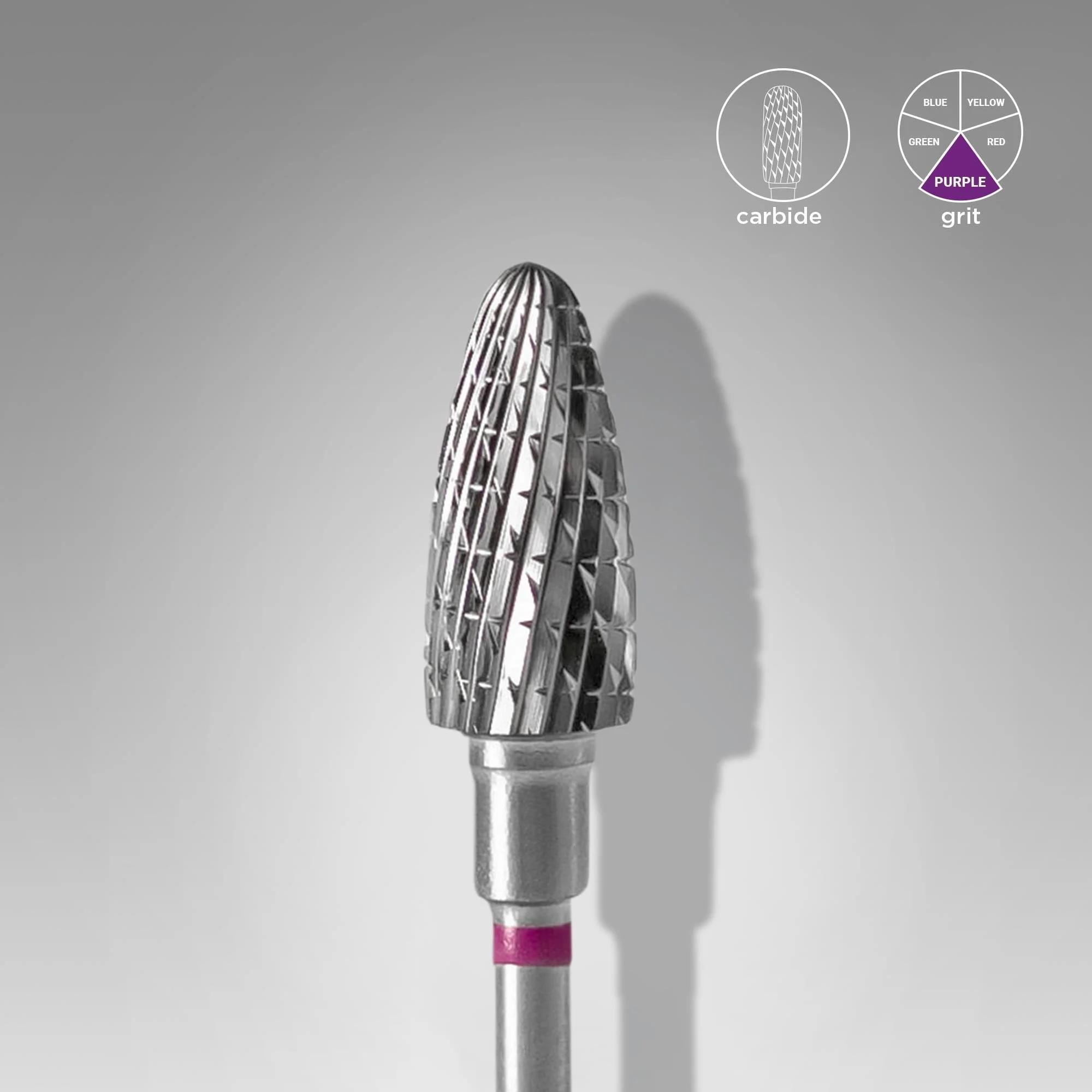 STALEKS PRO ÇELİK MISIR FREZE MOR 6,0mm/14mm