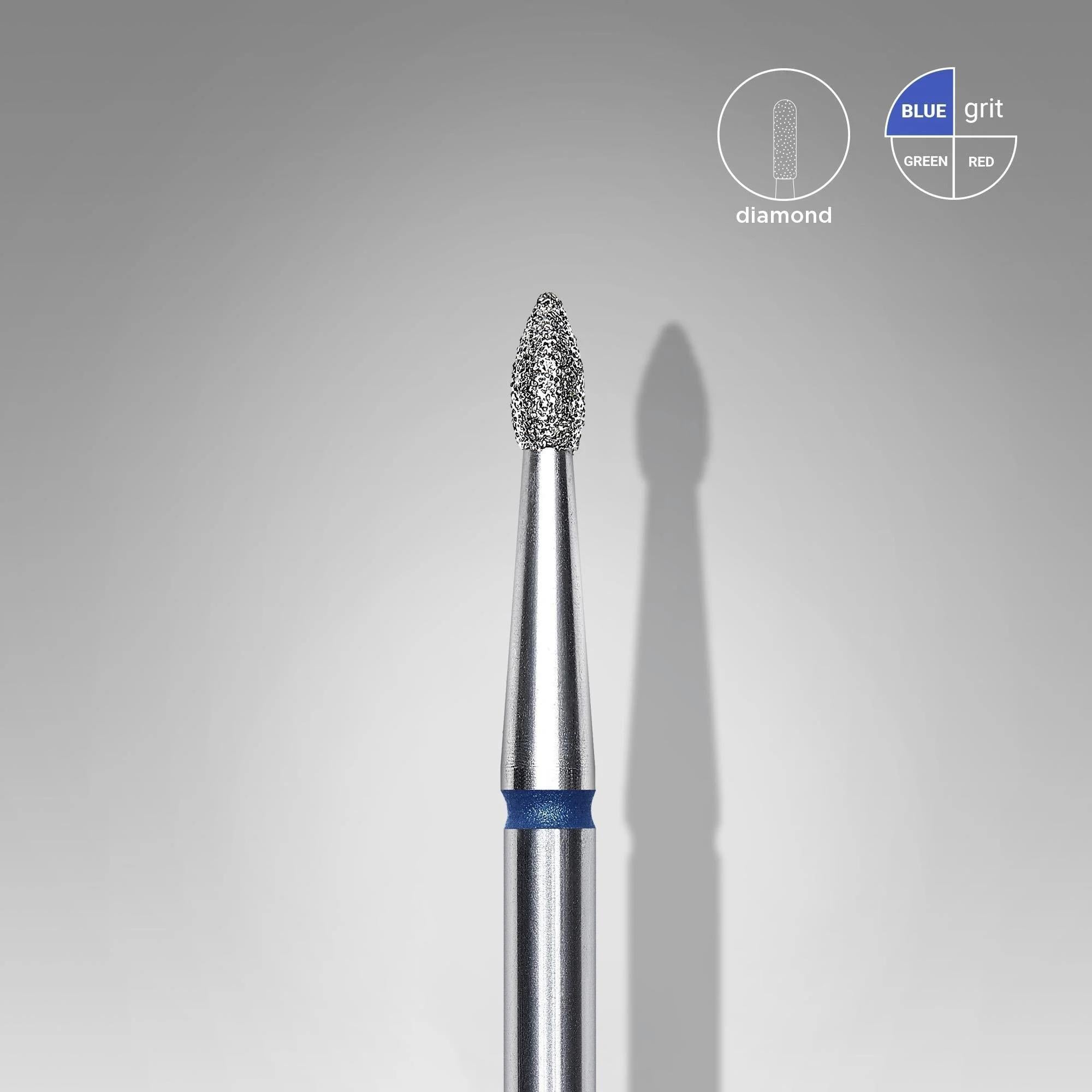 STALEKS PRO ELMAS TOMURCUK FREZE MAVİ 1,8mm/4mm