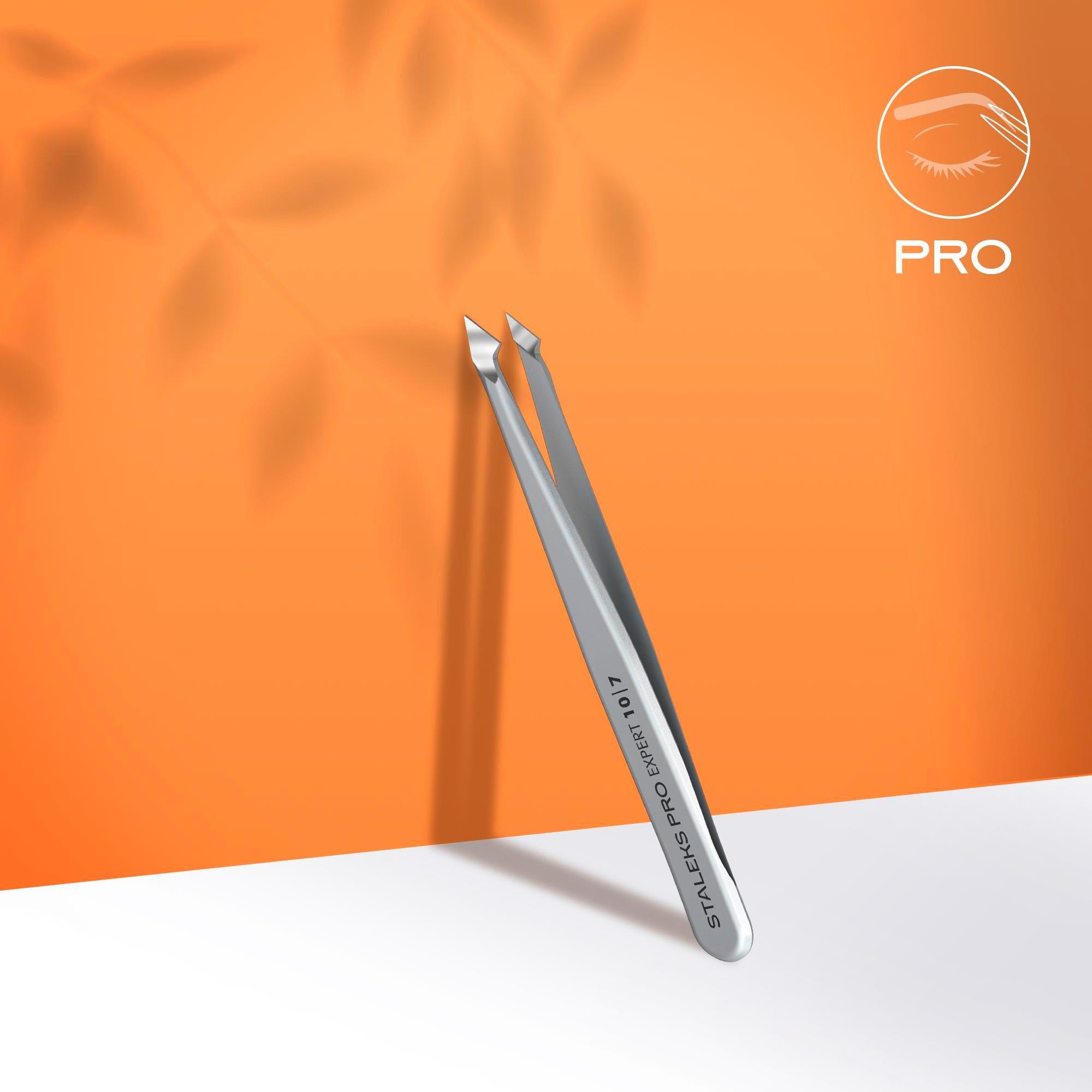 Staleks Pro Expert Kaş Cımbızı Eğimli Uç TE-10/7