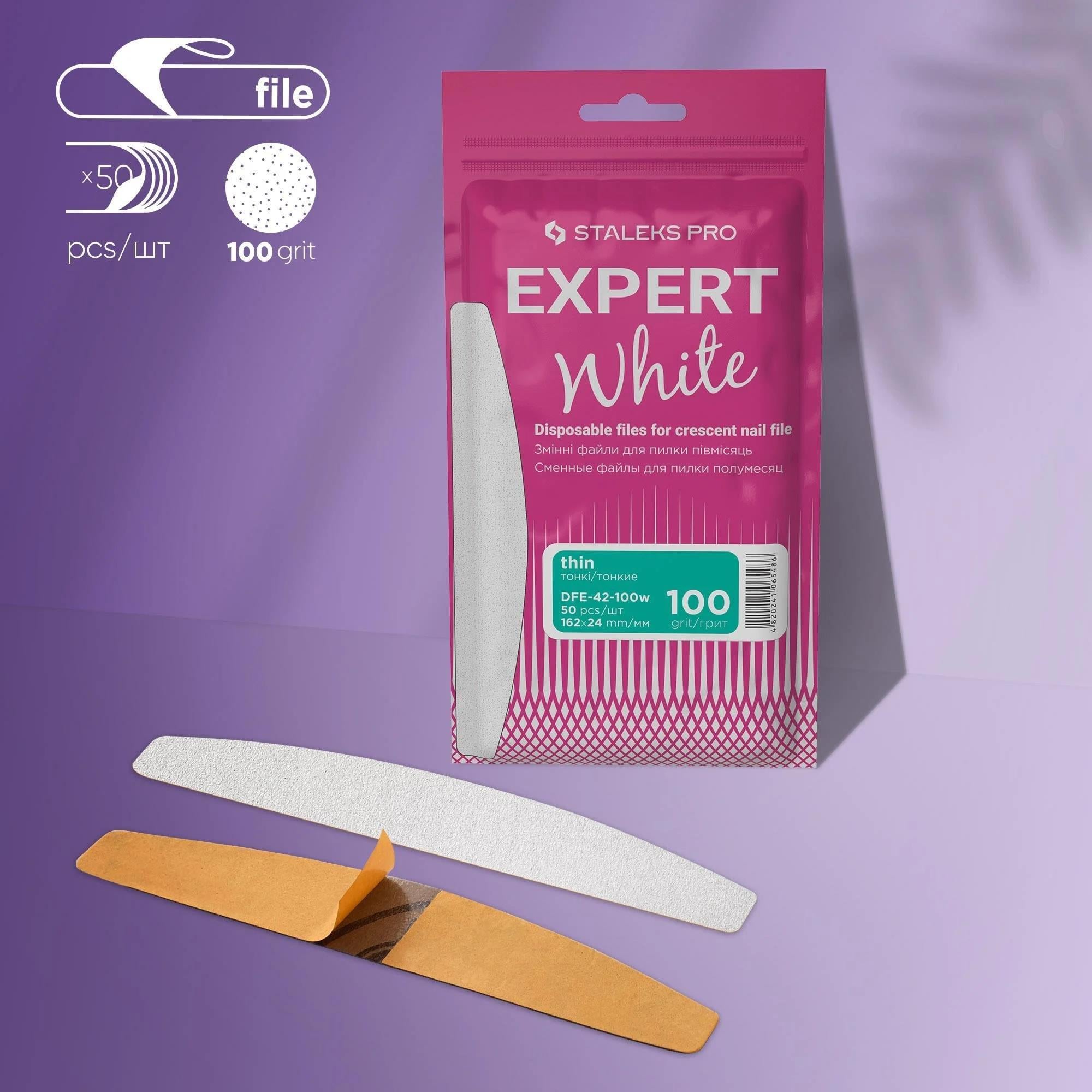 STALEKS PRO EXPERT YARIM AY YEDEK TÖRPÜ 100 50pcs