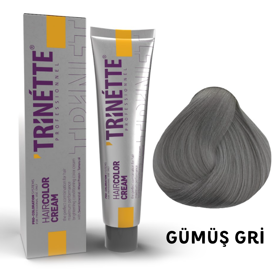 Trinette Saç Boyası 100ml. Silver Gray