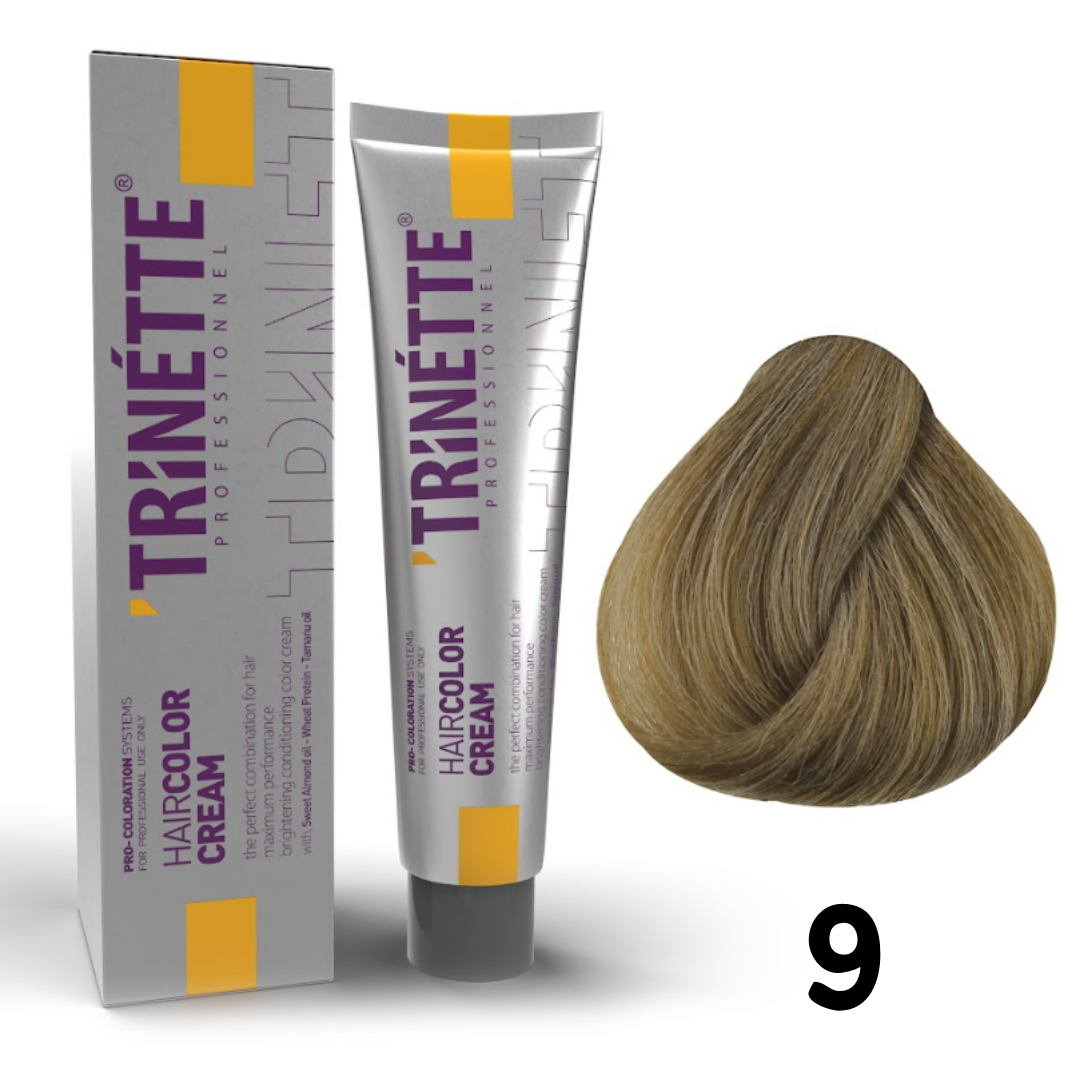 Trinette Saç Boyası 100ml. 9 Koyu Sarı