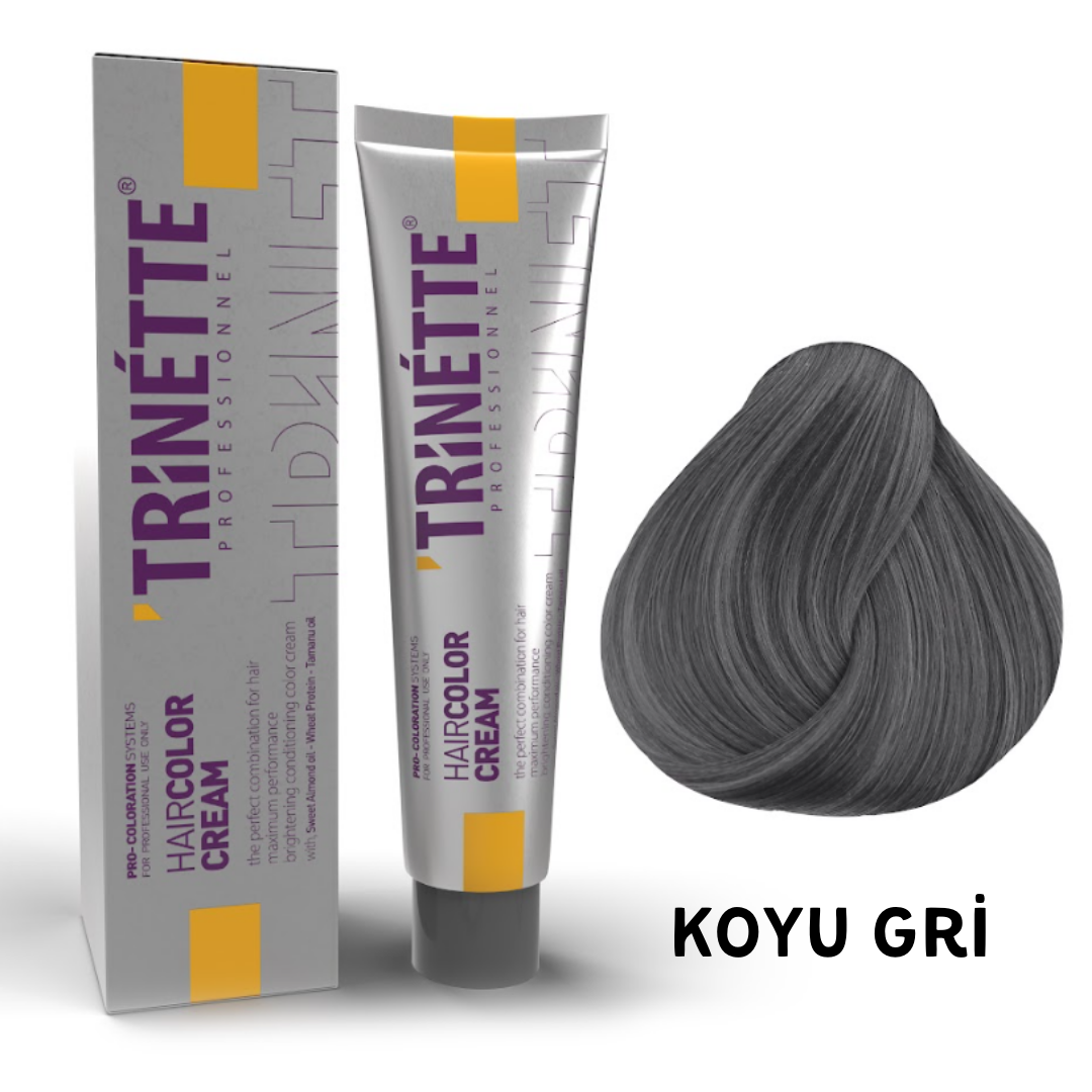 Trinette Saç Boyası 100ml. Dark Gray