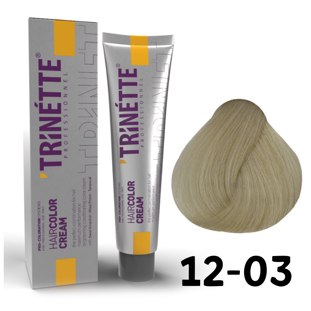 Trinette Saç Boyası 100ml. 12-03 Altın Platin
