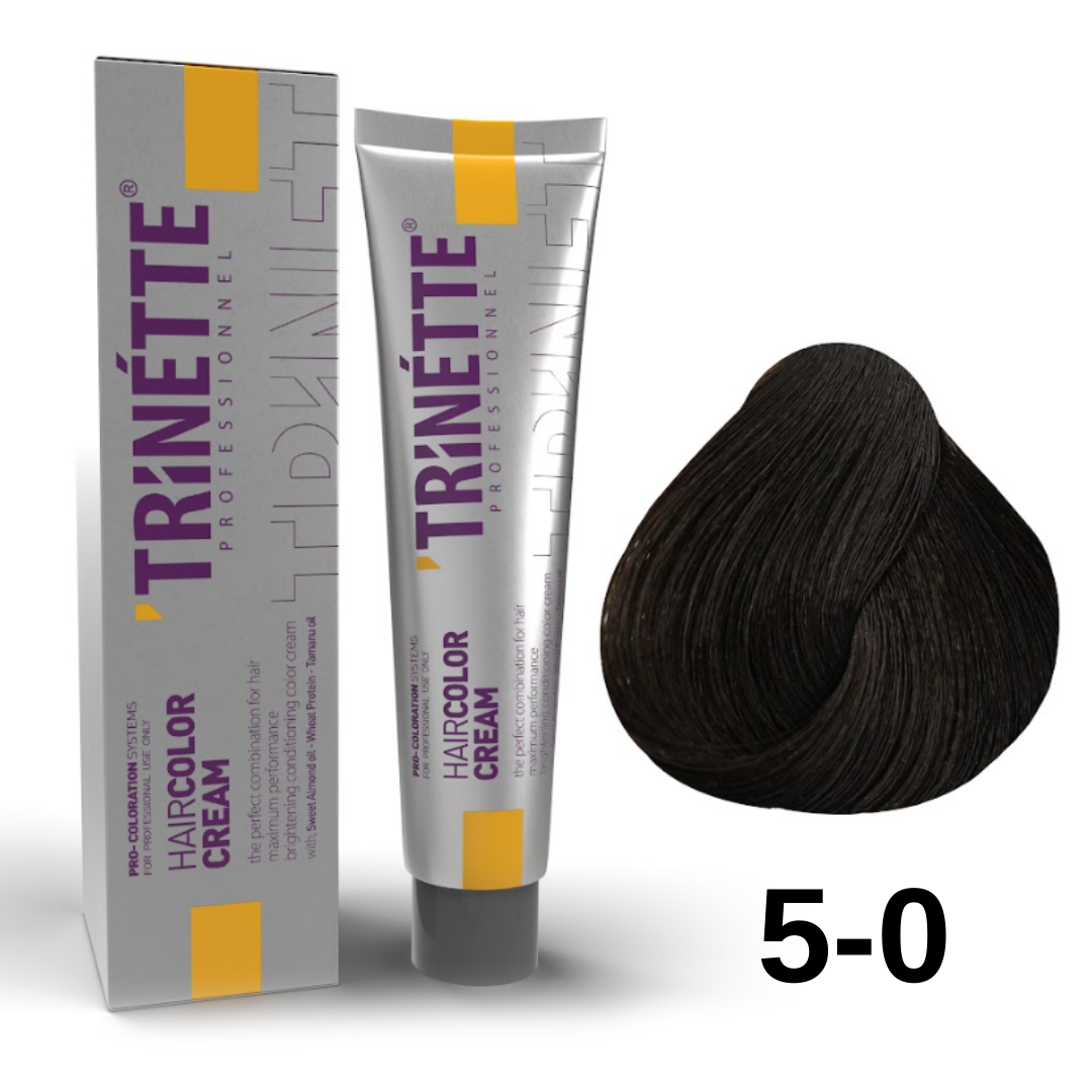 Trinette Saç Boyası 100ml. 5-0 Y.Koyu Kestane
