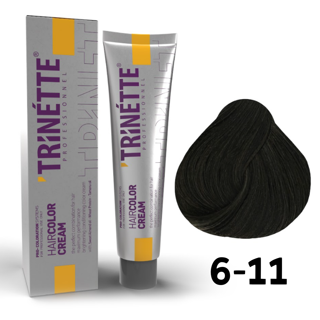 Trinette Saç Boyası 100ml. 6-11 K.Y.Küllü Kumral