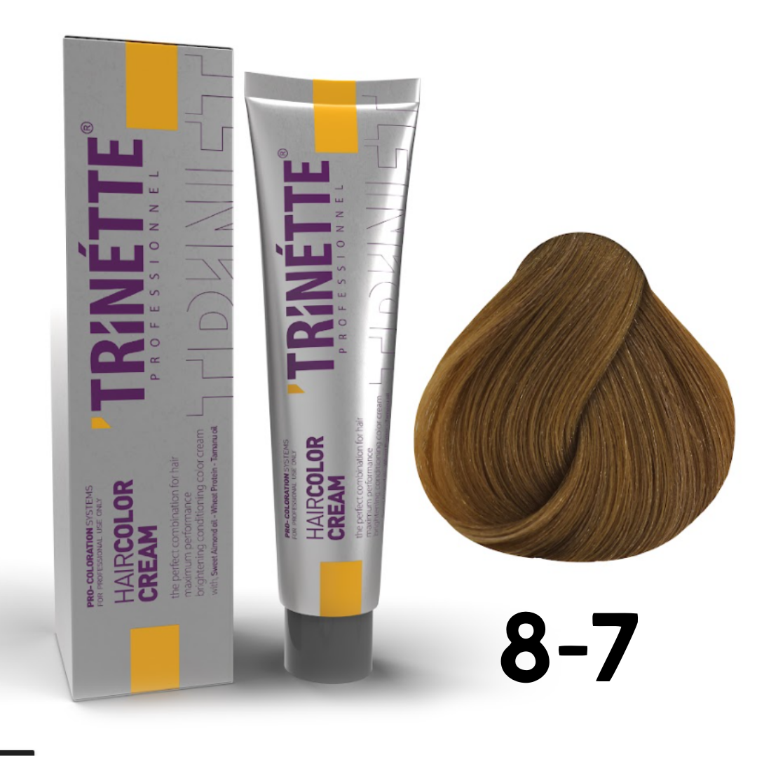 Trinette Saç Boyası 60ml. 8-7 Tütün