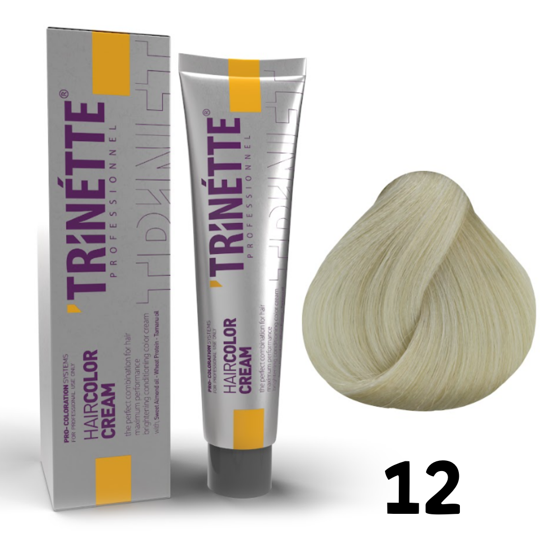 Trinette Saç Boyası 60ml. 12 Ekstra Açık Sarı