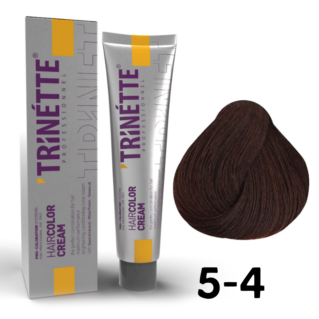 Trinette Saç Boyası 60ml. 5-4 Kestane Bakır