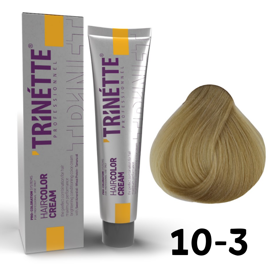 Trinette Saç Boyası 60ml. 10-3 A.Dore Sarı
