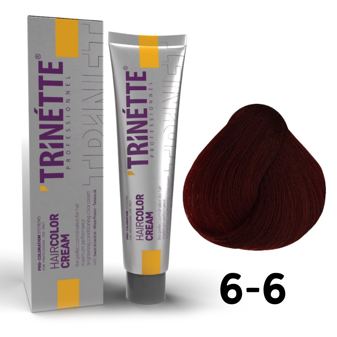 Trinette Saç Boyası 60ml. 6-6 K.Kızıl Kumral