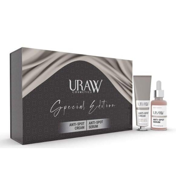 URAW ANTI SPOT KREM + TÜP-SERUM SET