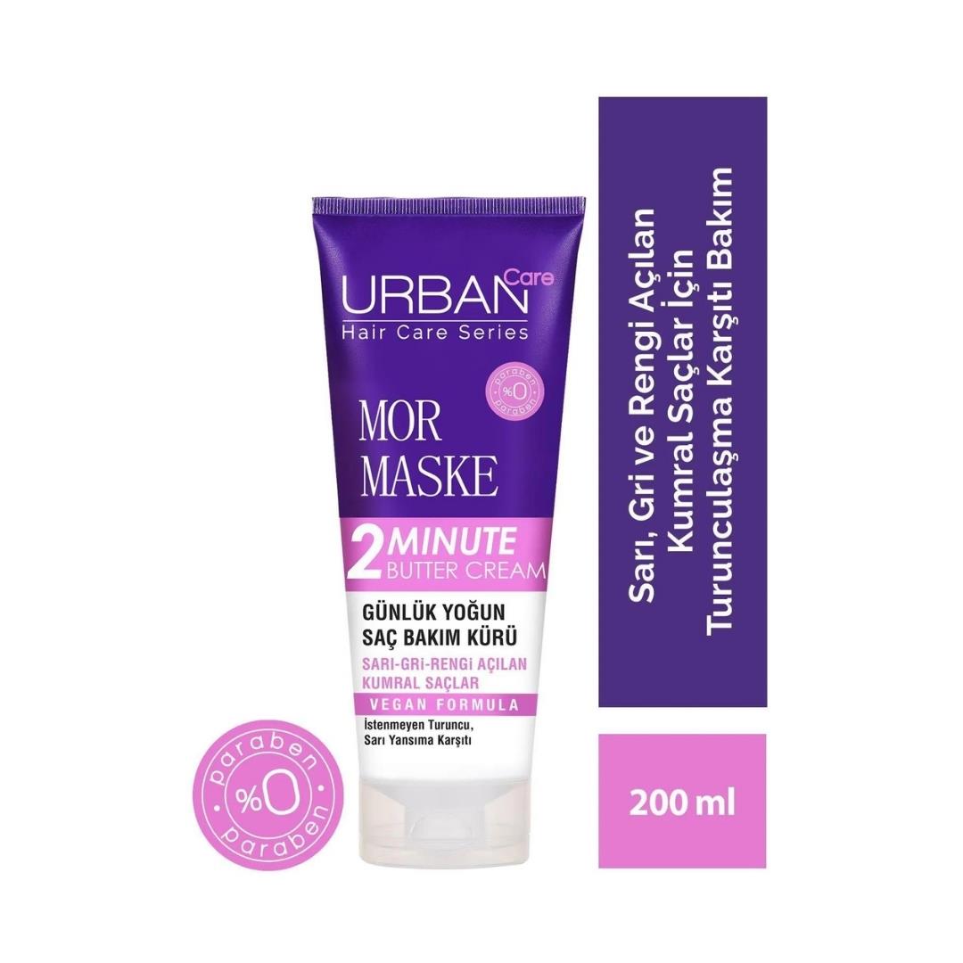 URBAN 2 MINUTE BUTTER CREAM MASKE 200ML MOR