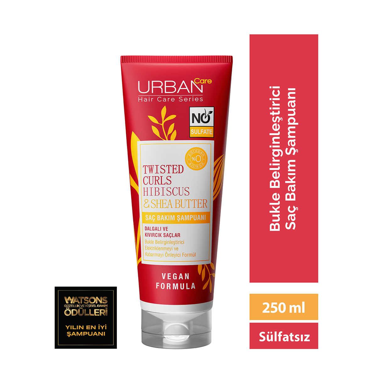 URBAN ŞAMPUAN 250ml. HIBISCUS&SHEA BUTTER