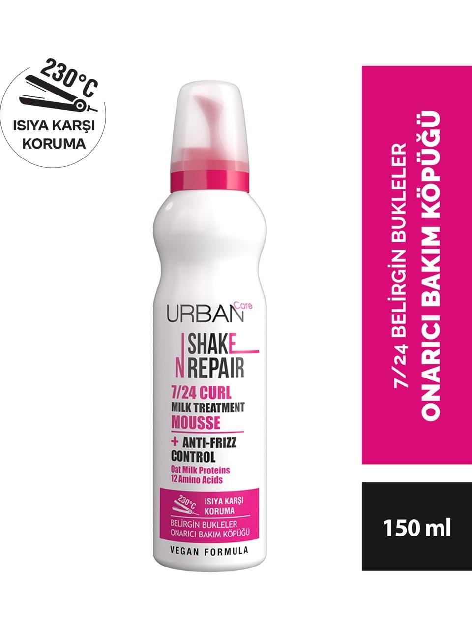 Urban Shake N Repair 150ml. Anti-Frizz Curl Milk