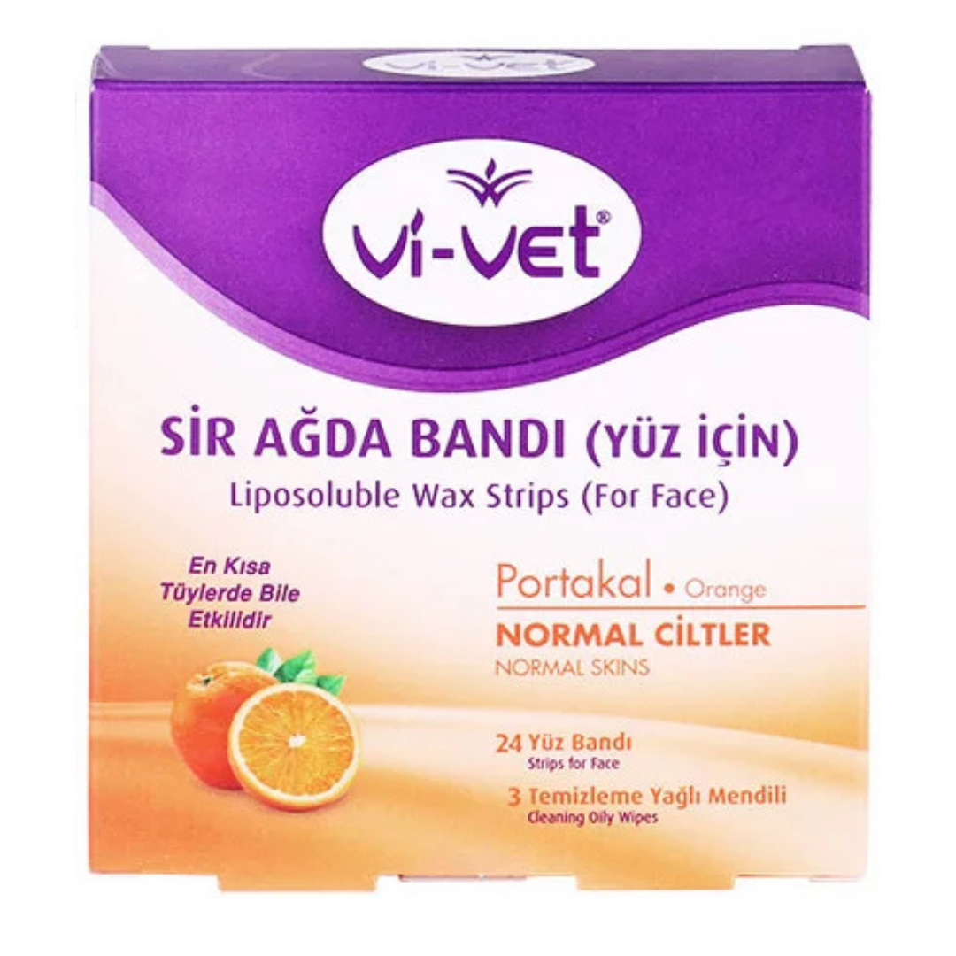 Vıvet Ağda Bandı Portakal (Yüz İçin)