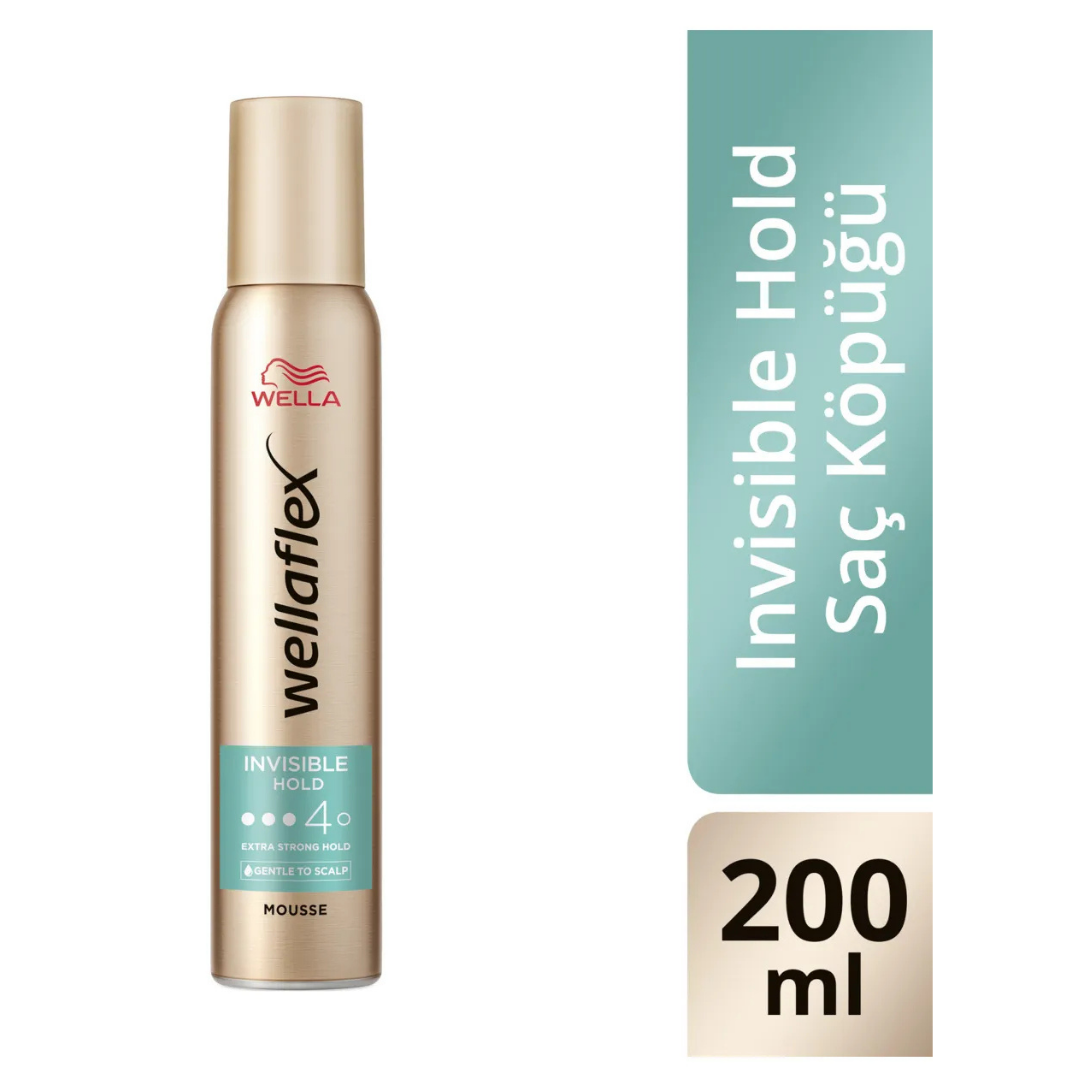 Wellaflex Saç Köpüğü 200ml. Invisible Hold
