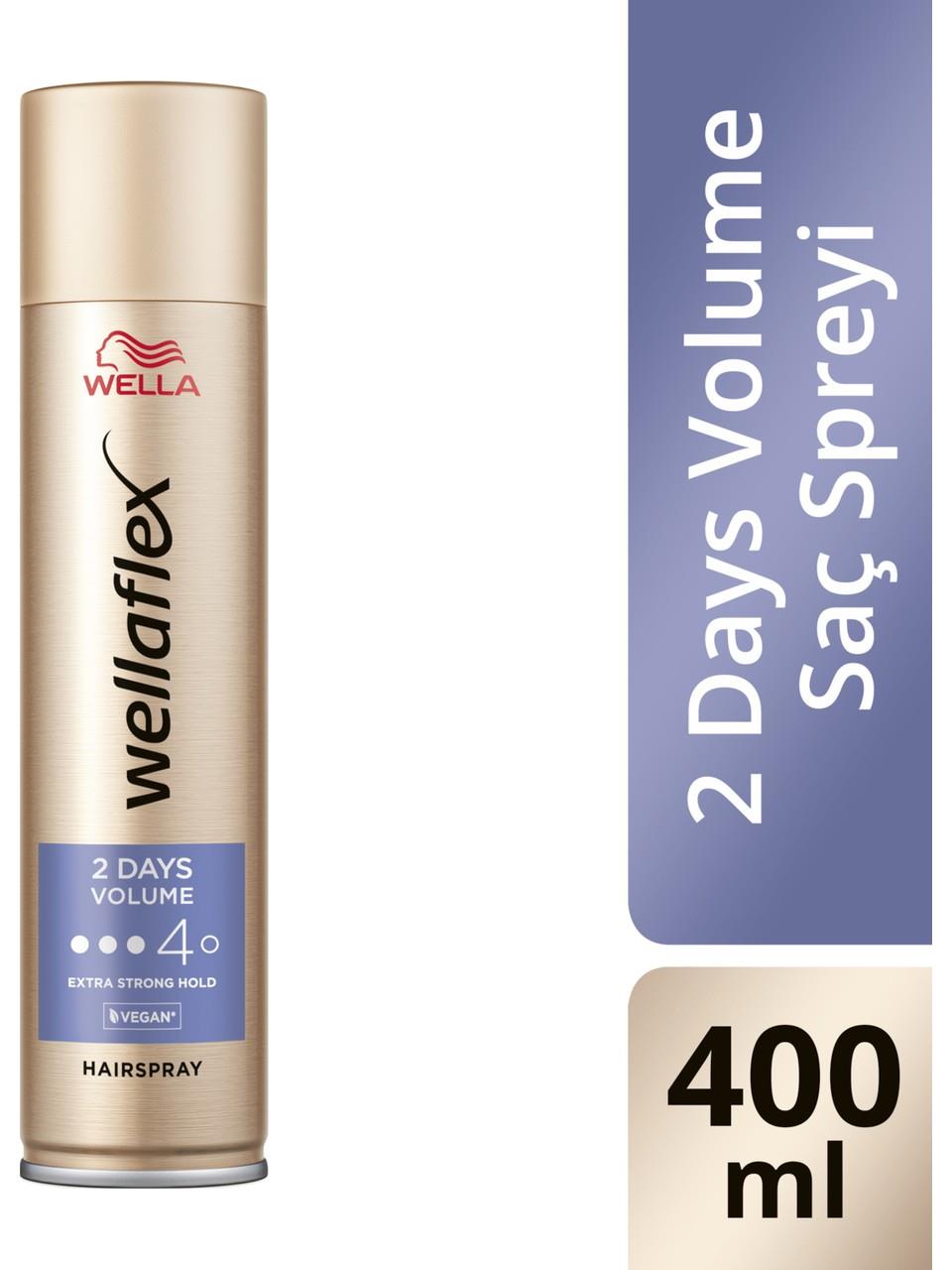 Wellaflex Saç Spreyi 400ml. 2 Days Volume