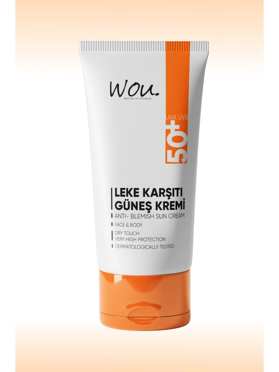 Wou Leke Karşıtı Güneş Kremi 50+