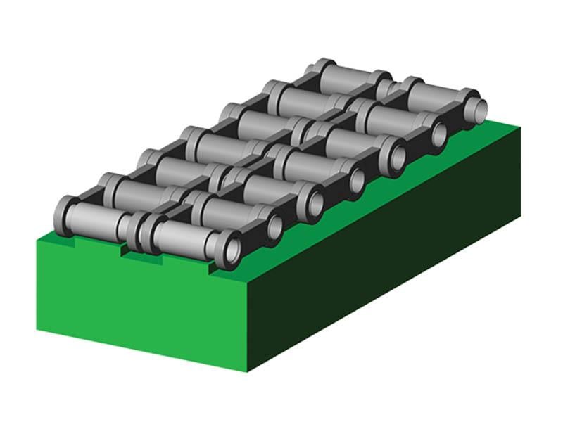 Alpolen® 1000 2T Model Hafi̇f Ti̇p Zi̇nci̇r Kizaklari