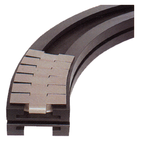 Alpolen® 1000 90° Dönüş Yataklari (882 Tab Dönüşlü Ağir Ti̇p Bantlar İçi̇n)