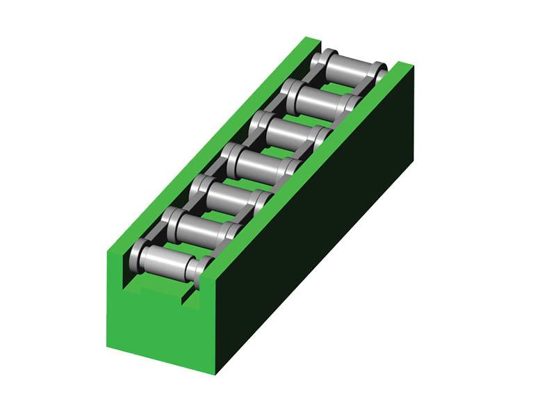 Alpolen® 1000 Kanalli T Model Zi̇nci̇r Kizaklari