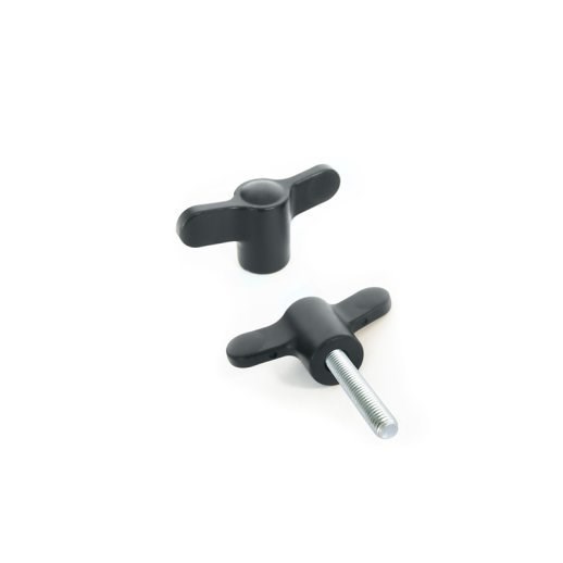 MLC2700830 Plastık Kelebek Tutamak Cıvatalı Çap:70 M8x30